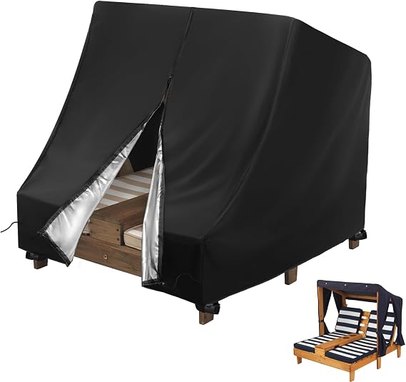 Outdoor Chaise Lounge Cover for KidKraft Double Chaise Lounge