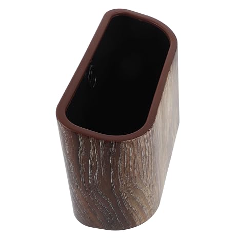 Mini Wall-Mounted Trash Can Japanese-Style Compact Desktop Waste Bin for Office Hotel Guesthouse Study Space-Saving Plastic Holder