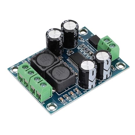 Digital Audio Amplifier Board, Mini Audio Amplifier Module Mono Amplify DIY Module for Speaker 60W