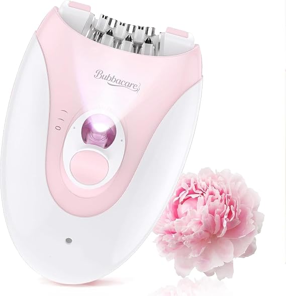 Epilator for Women, Silent Smooth Glide 2-Speed Facial Hair Removal Device, Cordless Rechargeable Hair Remover for Face, Legs, Bikini, Arms