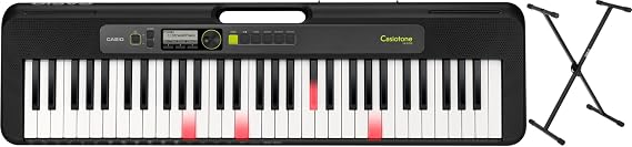 Casio Casiotone LK-S250 61-key Lighted-key Portable Arranger with Stand