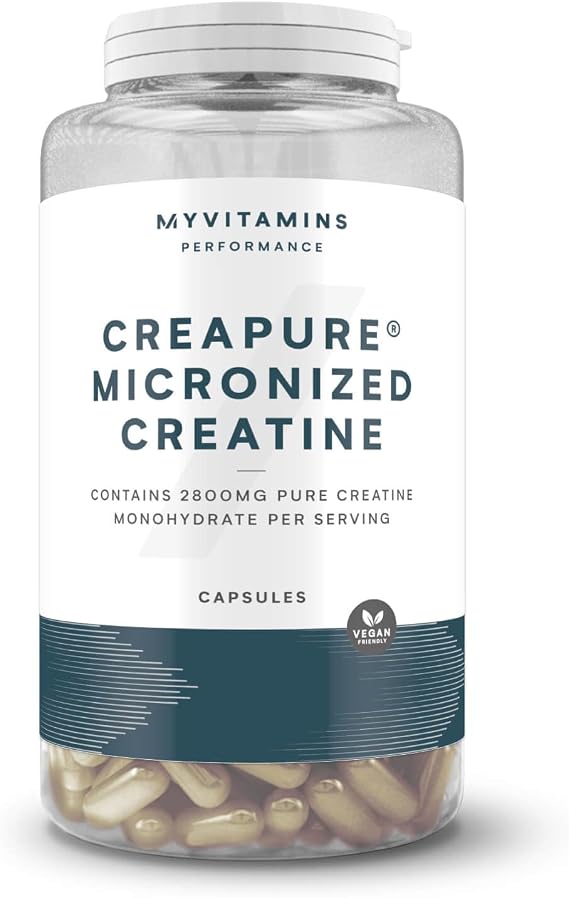 Myprotein The Creatine (Creapure®) | Micronised Creatine Monohydrate Tablets | Pure Creapure® | High Purity | 2800mg Per Serving | Unflavoured | Premium Creatine Nutritional Supplement (245 Capsules)