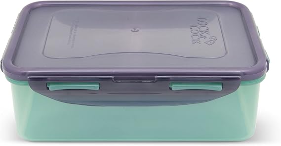 LocknLock Eco Rectangle 1L Airtight Food Storage Container with Lid