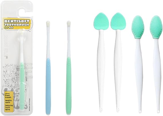 JGocot Cat Toothbrush and Cat Acne Brushes