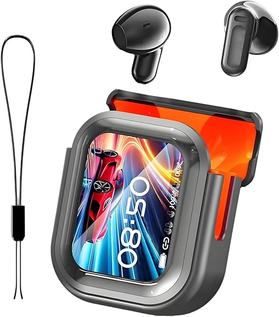 Ai Translation Earbuds - Translation Headphones Ai Translator Earbuds,Wireless Earphones Translating Device for Men Women Learning Work Travel Gym Sports Outdoor