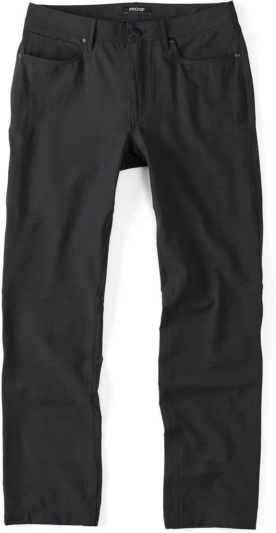 Huckberry Proof 72-Hour Merino Wool Mens Pants, Odor Proof Travel Pant, Casual Travel Pants