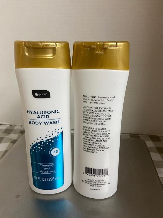 b.pure Hyaluronic Acid Body Wash (2 EA 10 oz EA)