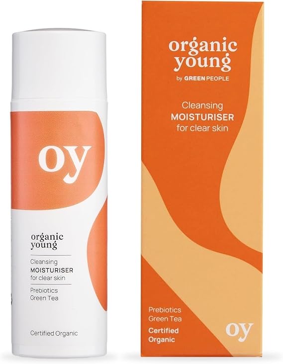 Green People Organic Young Clear Skin Moisturiser for Teens, 50ml