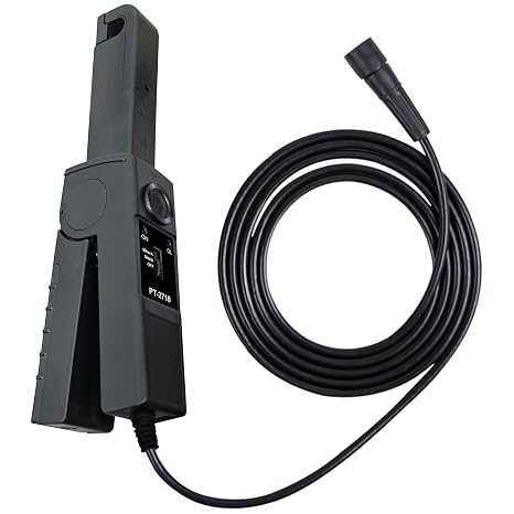 PINTECH AC/DC Current Clamp Probe for Oscilloscope 200kHz Scope Current Probe