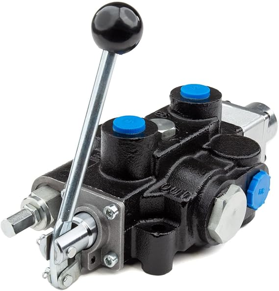 Chief Directional Control Valves 1 Spool 4 Way 4 Position - Hydraulic Directional Control Valve with Spring Center - 25 GPM, 1/2" NPT Work Port, 3/4" NPT Outlet Port, 3000 PSI, 16 lb, 220572