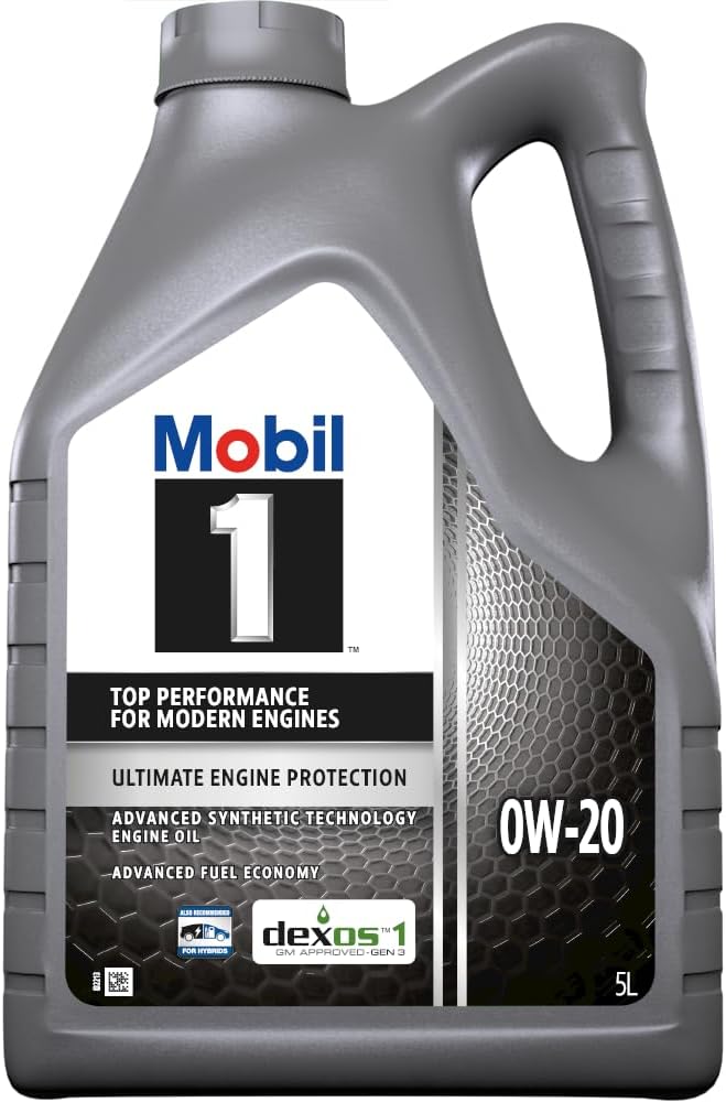 Mobile 1 0W20 Engine Oil, 1 L