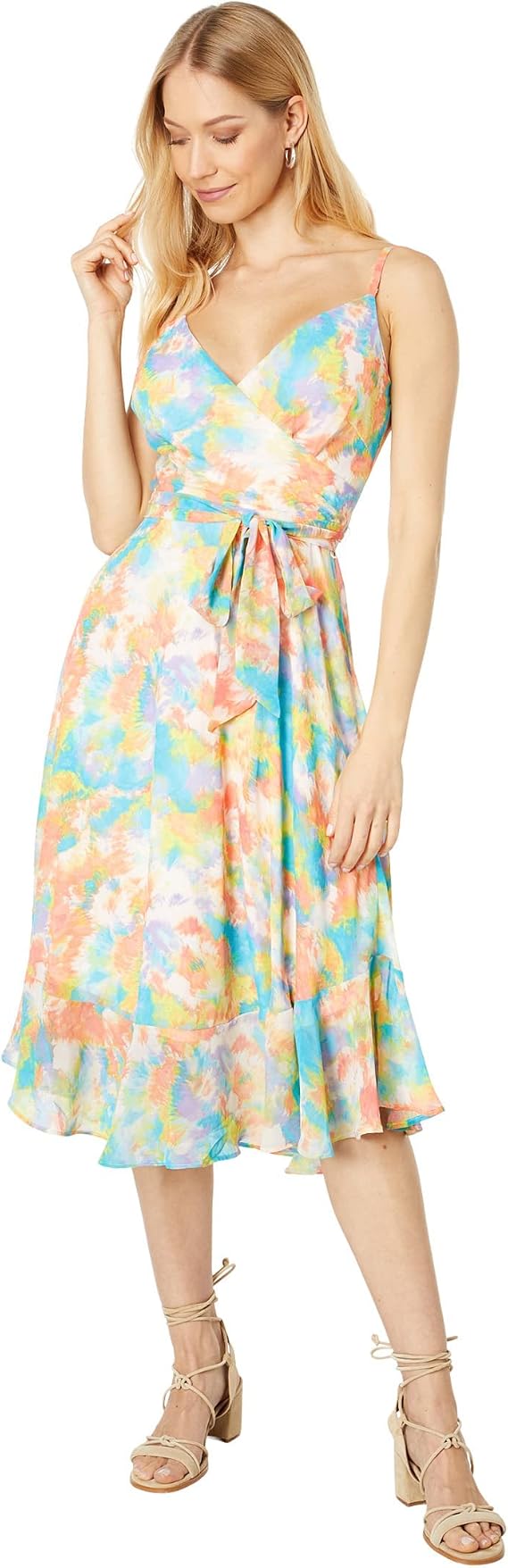 BCBG V-Neck Tie-Dye GV01D20