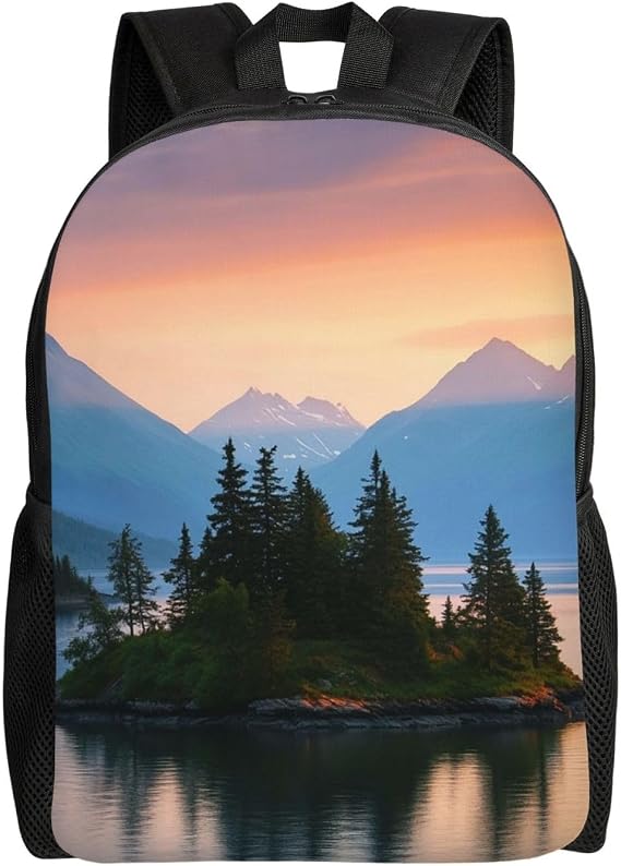 Travel Backpack Lightweight Casual Daypack for Men Women Wild Goose Island Backpack Waterproof Laptop Backpack