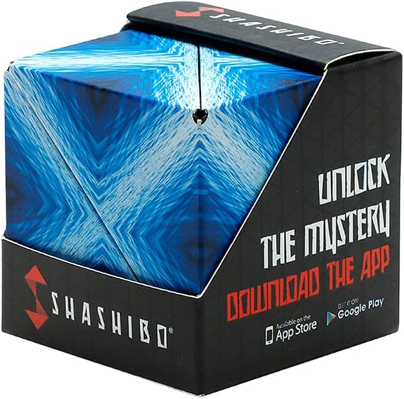 SHASHIBO Anti Stress Cube - Award-Winning and Patented Infinity Cube with 36 Rare Earth Magnets - Extraordinary 3D Infinity Cube - Transforms into 70+ Shapes