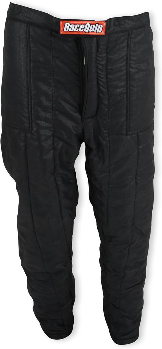 Racequip 91929939RQP Multi-Layer SFI-15 Driving Pants - Black - Medium