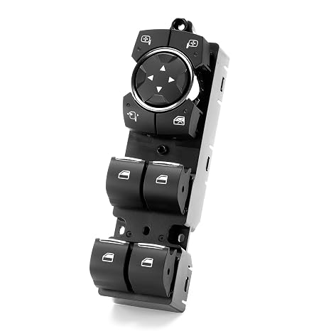FL3Z14529BA,with Folding Mirrors Function Power Window Switch Driver Side