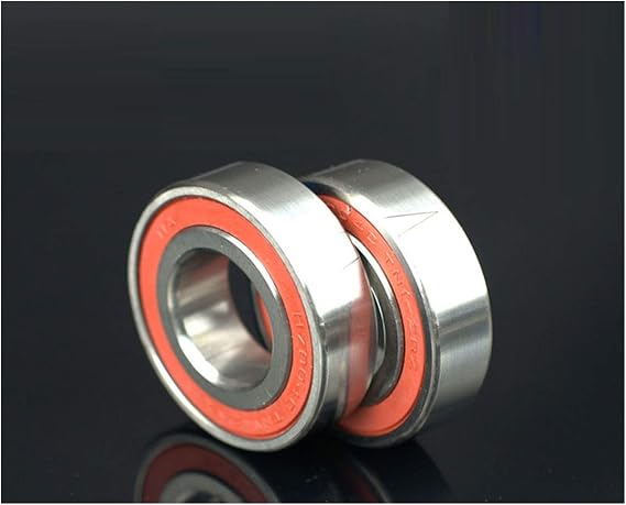 Angular Contact Bearings 2pcs DT High-Speed Sealing Engraving Machine Spindle Bearing P4 P5 ABEC-5 ABEC-7 H7000C H7001C H7002C H7003C H7005C H7007C(H7003C 2RZ P4 DT)