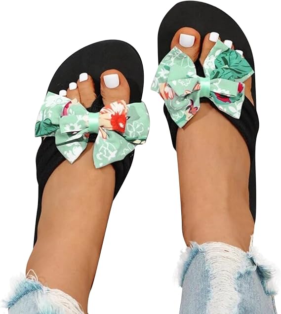Black Sandals Women Flat, Women's Fashion Slippers Peep-Toe Summer Casual Clip Toe Beach Sandals Lace-Up Comfortable Cute Sandals