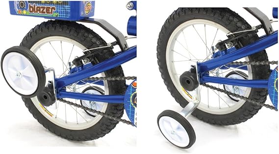 Trail-Gator Flip Up Training Wheels for 12-20-Inch Bicycles | bike-trailers