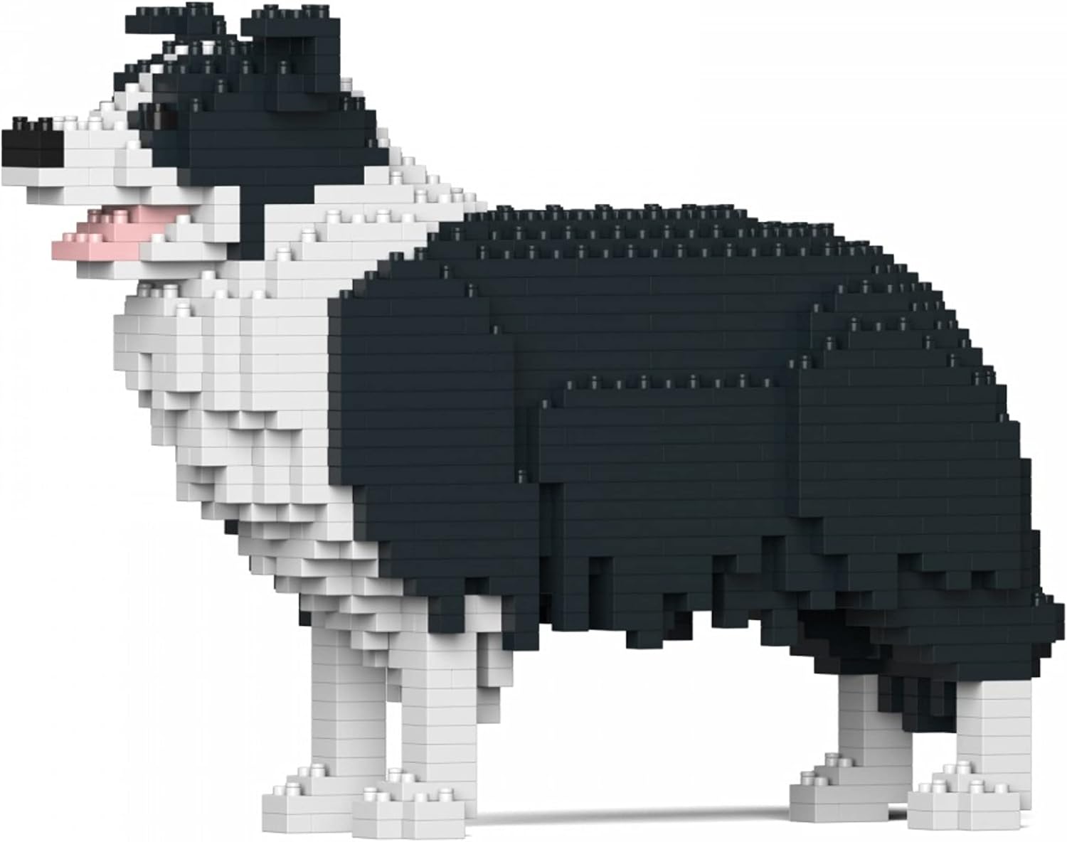 JEKCA Border Collie 01S-M01 | Dog Plastic Building Blocks | Age 14