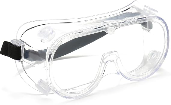 Anti-Fog Wide-Vision Safety Goggles, Adjustable Protective Glasses for Lab, Factory, And home,Eyewear For UV And Droplet Protection