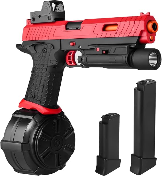 Electric Gel Blaster X5,Full Auto Splat-Blaster Outdoor Fun Ages 14+,red