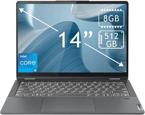 Lenovo IDEAPAD Flex 5 14IAU7 14 2-in-1 Laptop Computer - Storm Grey