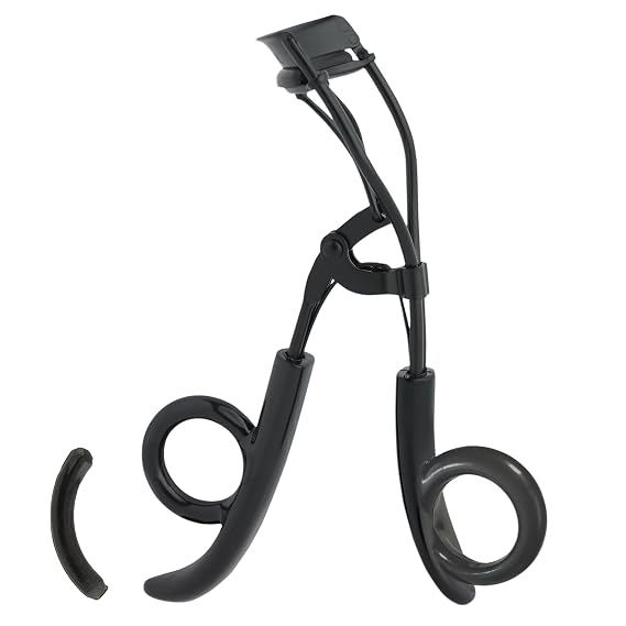 JAPONESQUE Pro Performance Eyelash Curler for Almond, Monolid or Hooded Eyes, Eye Lash Curler Delivers Sweeping Lash Volume & Eye Opening C Curl, Ergonomic Precision-Crafted Pivot Design