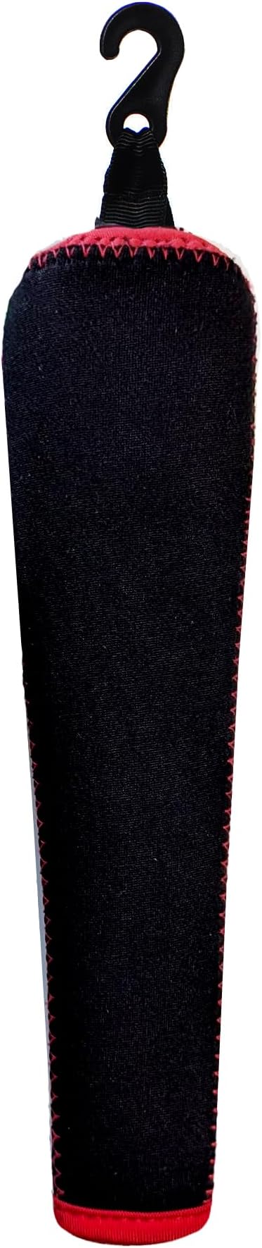 Handle Cover - Baseball Bat Cover Sleeve Protects Vehicle & Bat Grip - Batting Gloves & Helmet Companion with Zippered Hook - Softball Accessory
