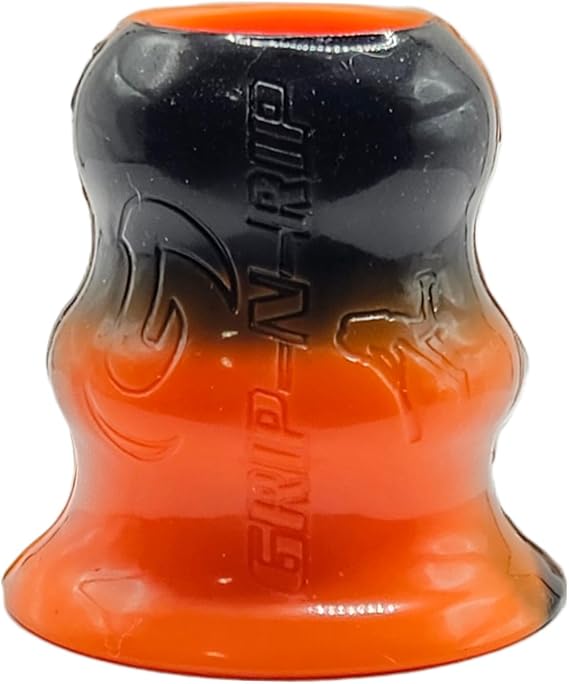 Grip-N-Rip Bat Grip Taper, Black/Orange