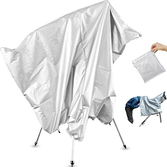 Telescope Cover Waterproof Outdoor, Double Zipper with Adjustable Drawstring Waterproof Astronomical Telescope Dust Cover for Accessories, 180x150CM/71x59Inch