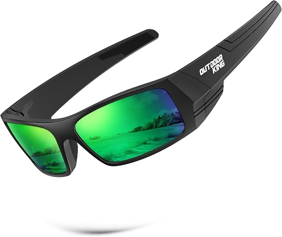 Polarized Sport Sunglasses-for-Men Sun-Glasses: Mens Wrap Sunglasses for Fishing Cycling Running UV400 Protection