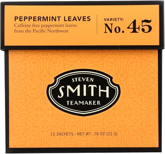 Smith Teamaker Herbal Tea, Peppermint, 15 Count