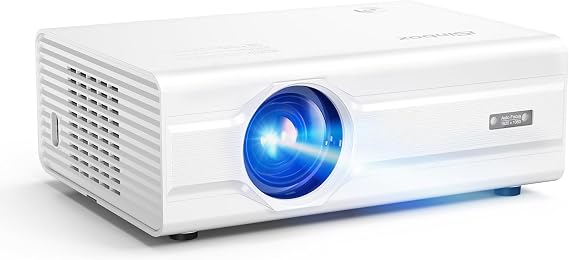 iSinbox Projector with WiFi 6 and Bluetooth,Blue
