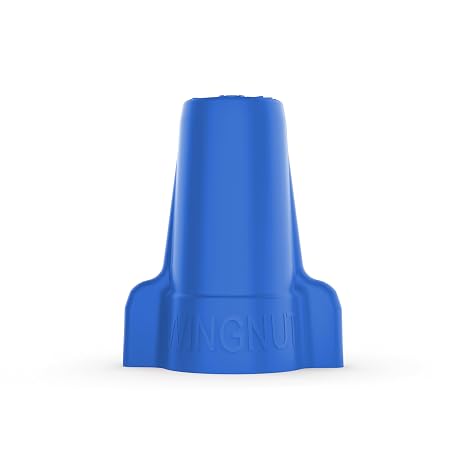 IDEAL INDUSTRIES INC. 30-454 Wing-Nut 454 Wire Connector, Blue (Pack of 25)