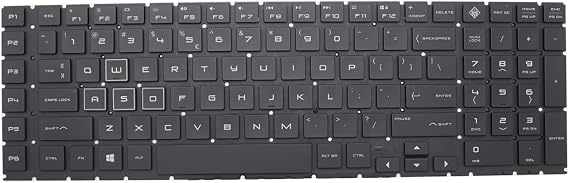New RGB Colorful Backlit Keyboard for HP Omen 17-CB 17-CB1080NR 17-cb1070nr 17-cb1072nr cb0050nr Laptop US