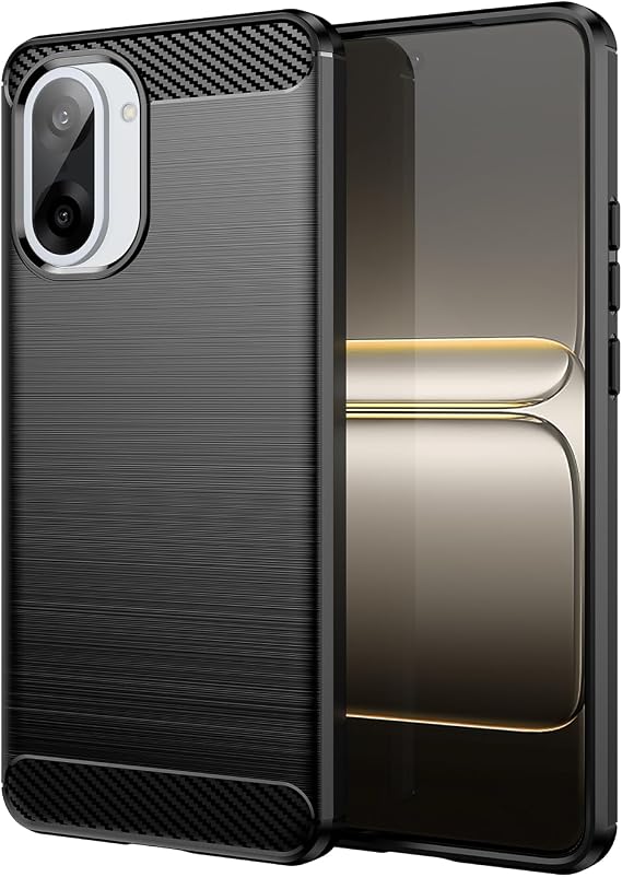 Case for Oneplus Nord CE5 5G, Premium Soft TPU Shockproof Anti-slip Anti-Scratch Phone Case for Oneplus Nord CE5 5G - Black