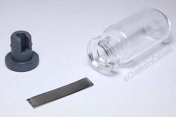Palladium Metal Strip/Electrode 99.95% Pure Element 46 Pd Chemistry Sample - Science experiment - Chemistry kit - Periodic Table, Element Collection, Transition Metals