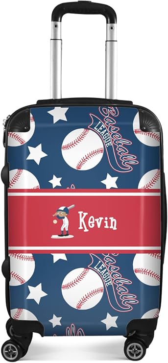 Personalized Baseball Suitcase - 20" Carry On
