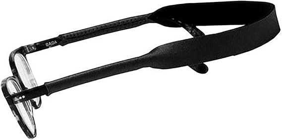 Croakies Original Sport Eyewear Retainer (16 Inches, Black) | safety-eyewear-retainers