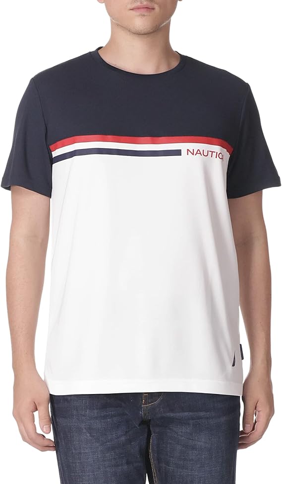 Nautica Men's Nautica Men's Navtech Colorblock Tee