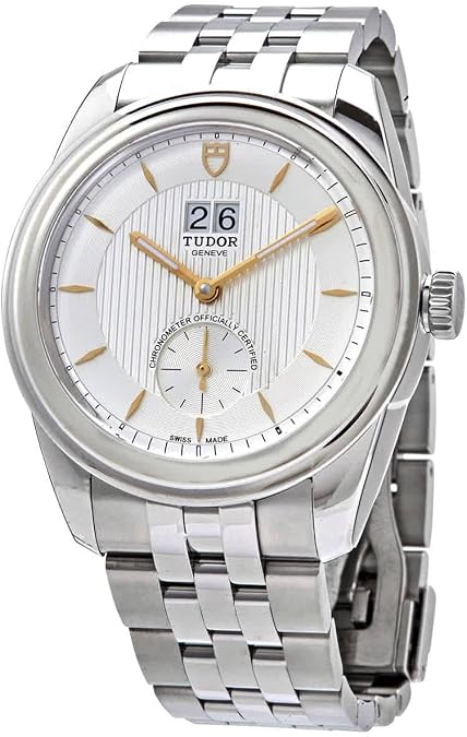 Tudor Glamour Double Date Automatic Silver Dial Men's Watch M57100-0002