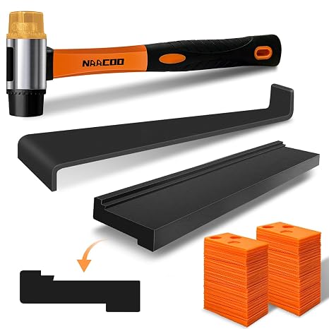 NAACOO Laminate Flooring Tools, Universal 4 in 1 Floor Installation Kit