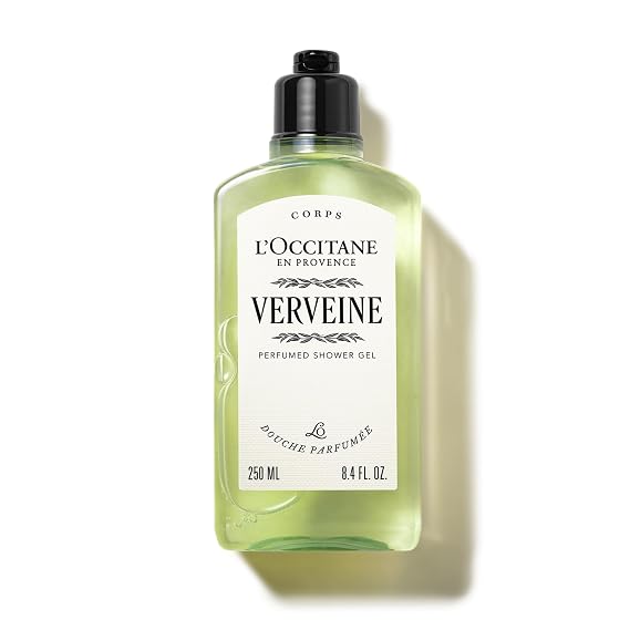 LOCCITANE Cleansing Bath & Shower Gel: Citrus Verbena, Gently Cleanse and Delicately Perfume the Skin, Made in France