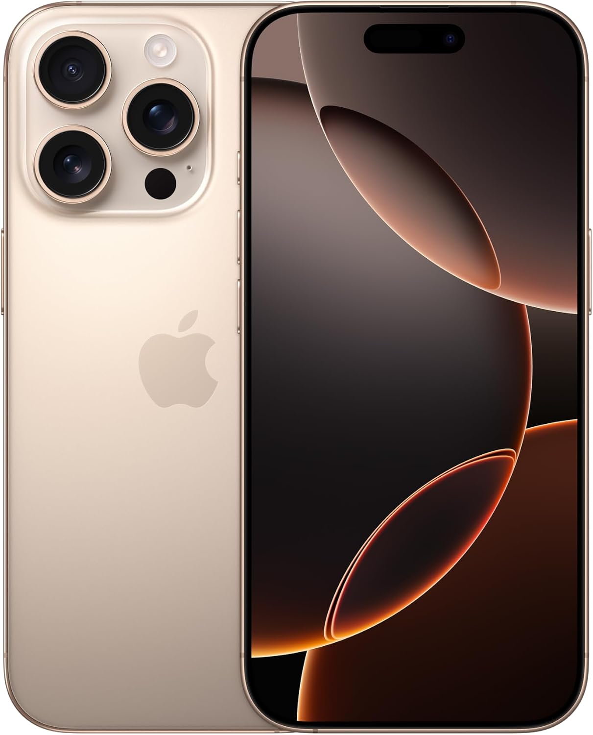 Apple iPhone 16 Pro 1 TB: 5G Mobile phone with Apple Intelligence, Camera Control, 4K 120 fps Dolby Vision and a Huge Leap in Battery Life. Works with AirPods; Desert Titanium
