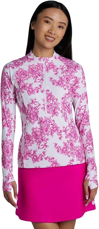 Women's Zip Rash Guard - UPF 50+ Sun Protection - Escalante