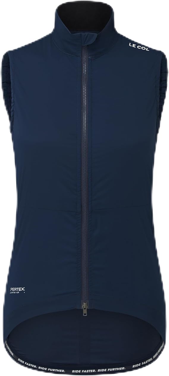 LE COL Women's Pro Insulated Gilet | Sleeveless Cycling Jacket | Windproof, Shower Resistant, Packable (US, Regular, S-XL)