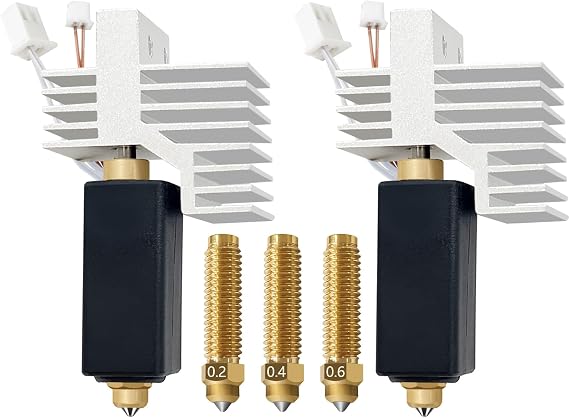 2PK 0.4MM CC2 Hotend for Centauri Carbon 2/CC2 Ceramic Hot End