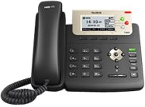 Ooma Office Provisioned Yealink Sip-T23G IP Business Desk Phone. Works with Ooma Office cloud-based VoIP phone service for small business with virtual receptionist, ext. dialing, ring groups