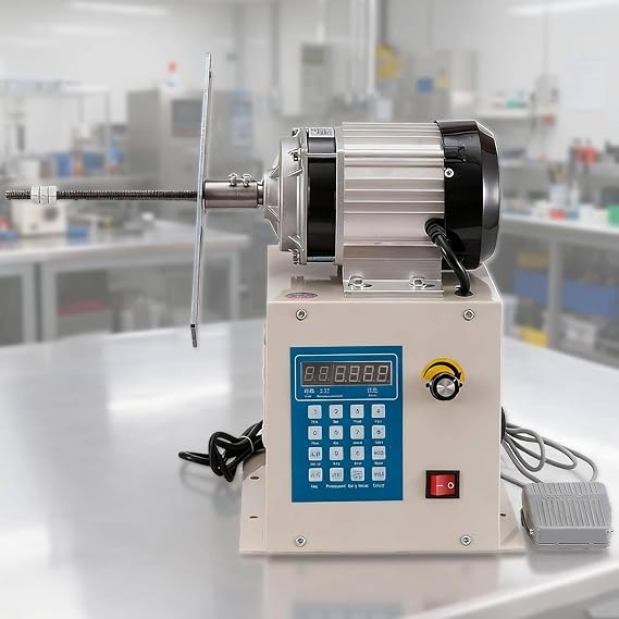 Automatic Coil Winding Machine with Digital Control and High Precision for Motor Coils and Guitar Pickups